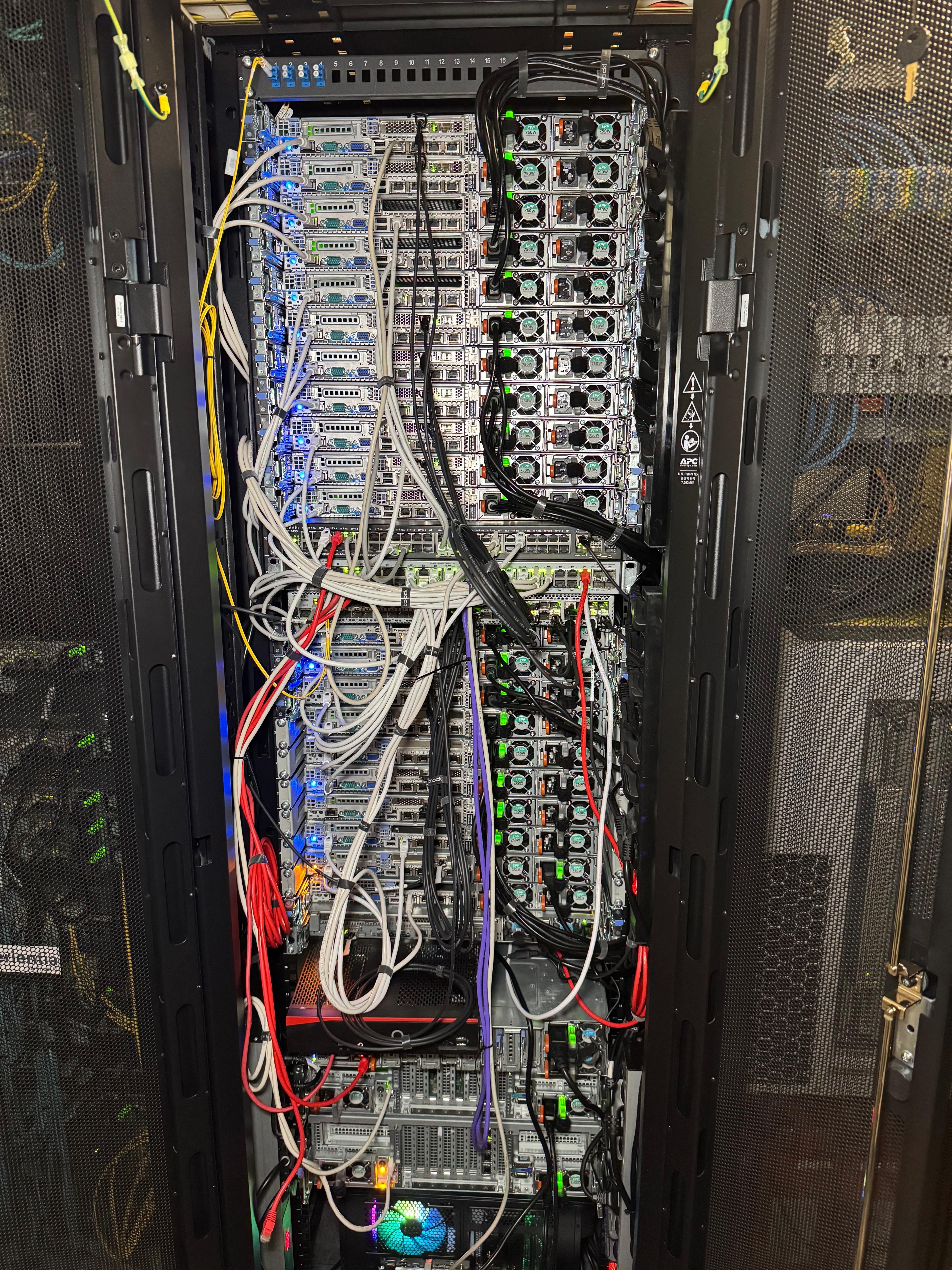 Server Rack Cogent Datacenter Madrid